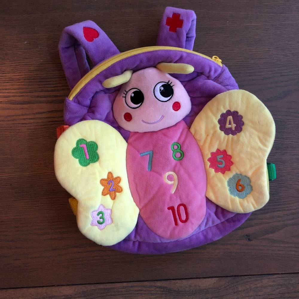 Buckle Toy “Blossom” backpack for toddlers